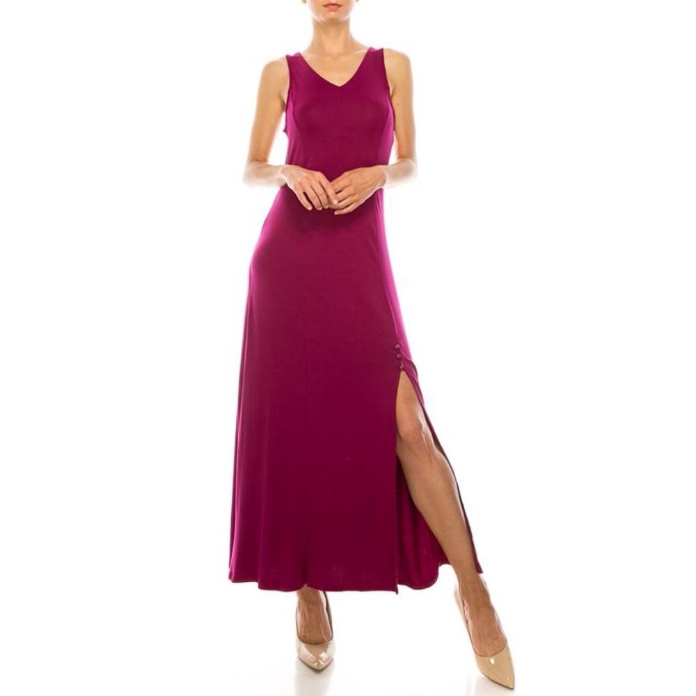 VENUS SLEEVELESS MAXI DRESS Agnes & Dora Large NWOT